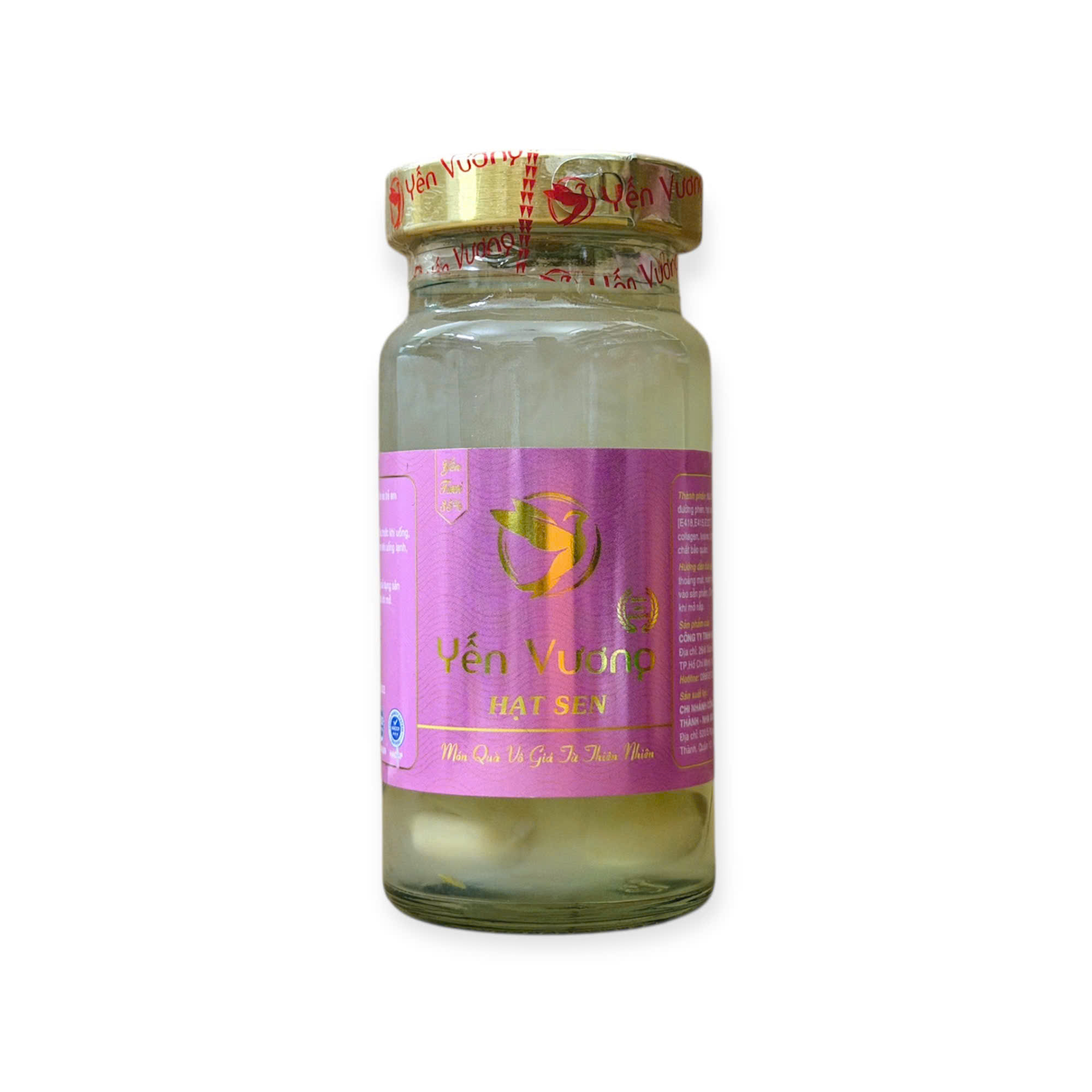 Hũ yến Vương 140ml Hạt Sen